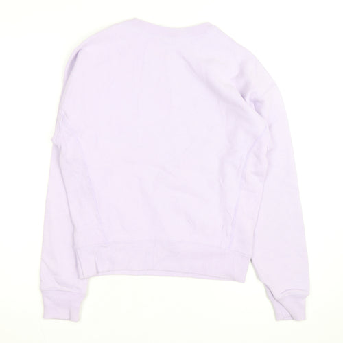 Champion Unisex Adults Purple XS Pullover Crew Neck Sweatshirt
