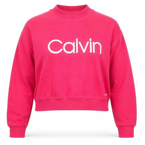 Calvin Klein Performance Women's Pink Crew Neck Pullover Sweatshirt L
