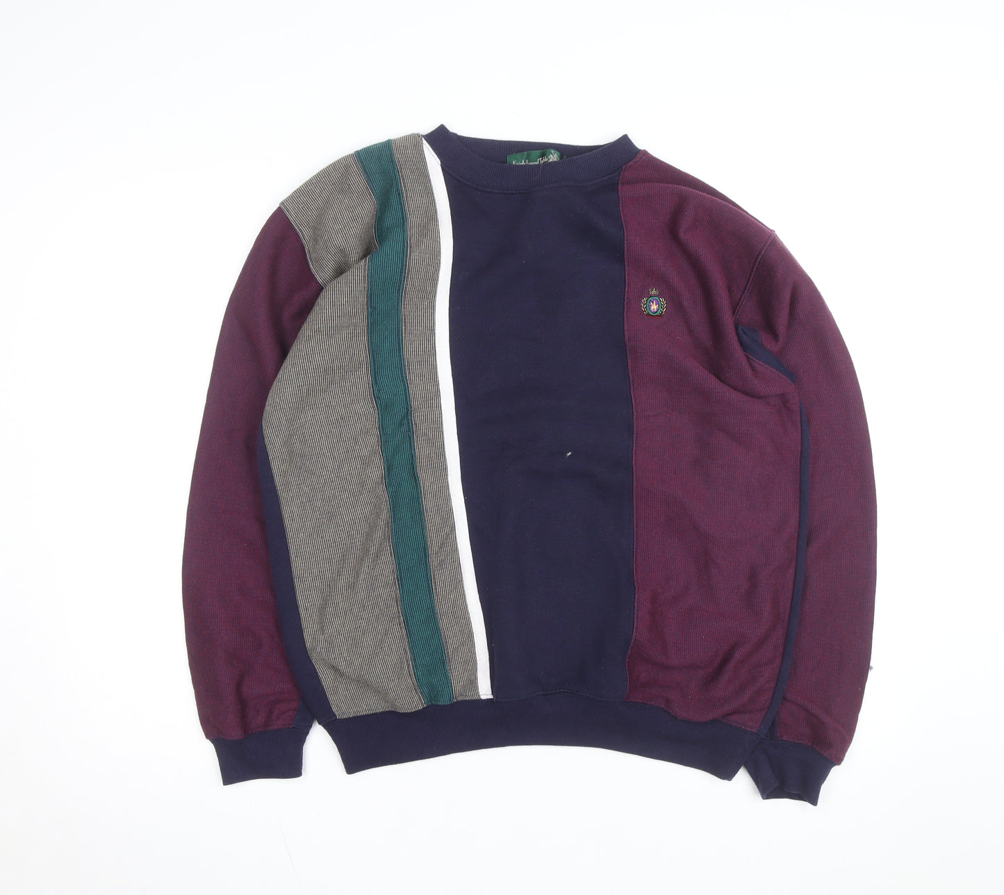 Knights of Round Table Men's Multicoloured Crew Neck Sweatshirt M Retro Style