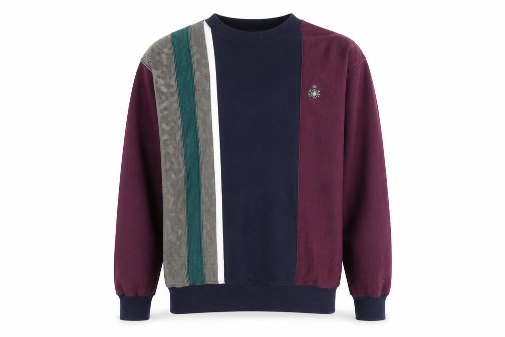 Knights of Round Table Men's Multicoloured Crew Neck Sweatshirt M Retro Style