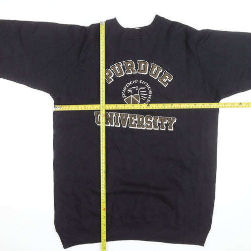 Champion Men's Black XL Pullover Purdue University Sweatshirt