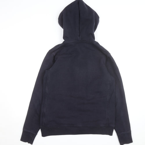 Paul Smith Men’s Blue Full Zip Hoodie Small Cotton Sweatshirt