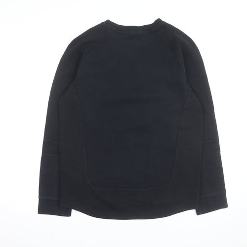 Puma Men's Black Small Crew Neck Pullover Sweatshirt