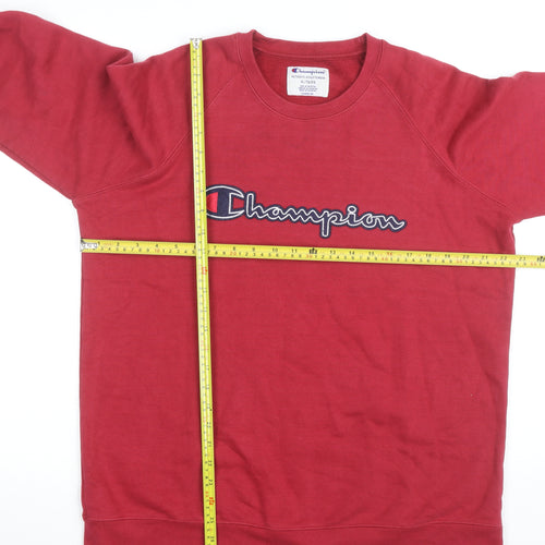 Champion Men's Red XL Crew Neck Pullover Sweatshirt