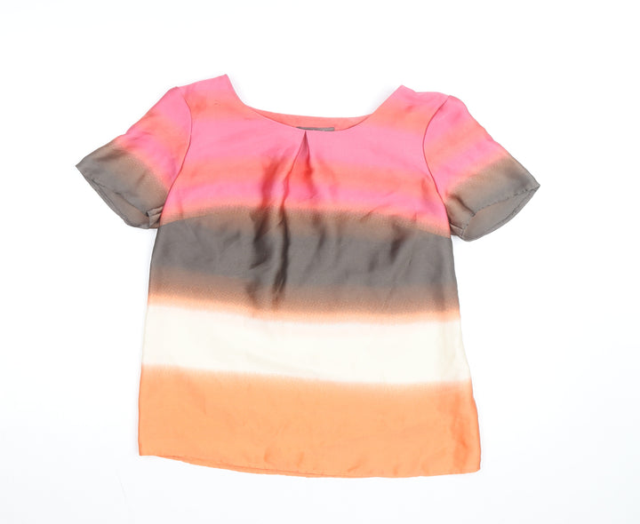 Marks and Spencer Women’s Multicoloured Short Sleeve Blouse Size 10