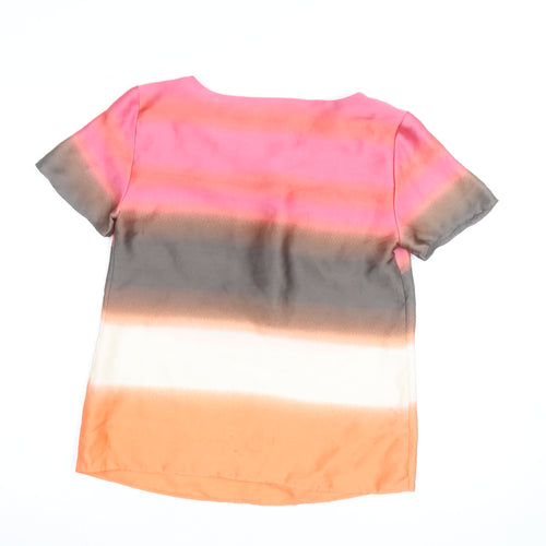 Marks and Spencer Women’s Multicoloured Short Sleeve Blouse Size 10