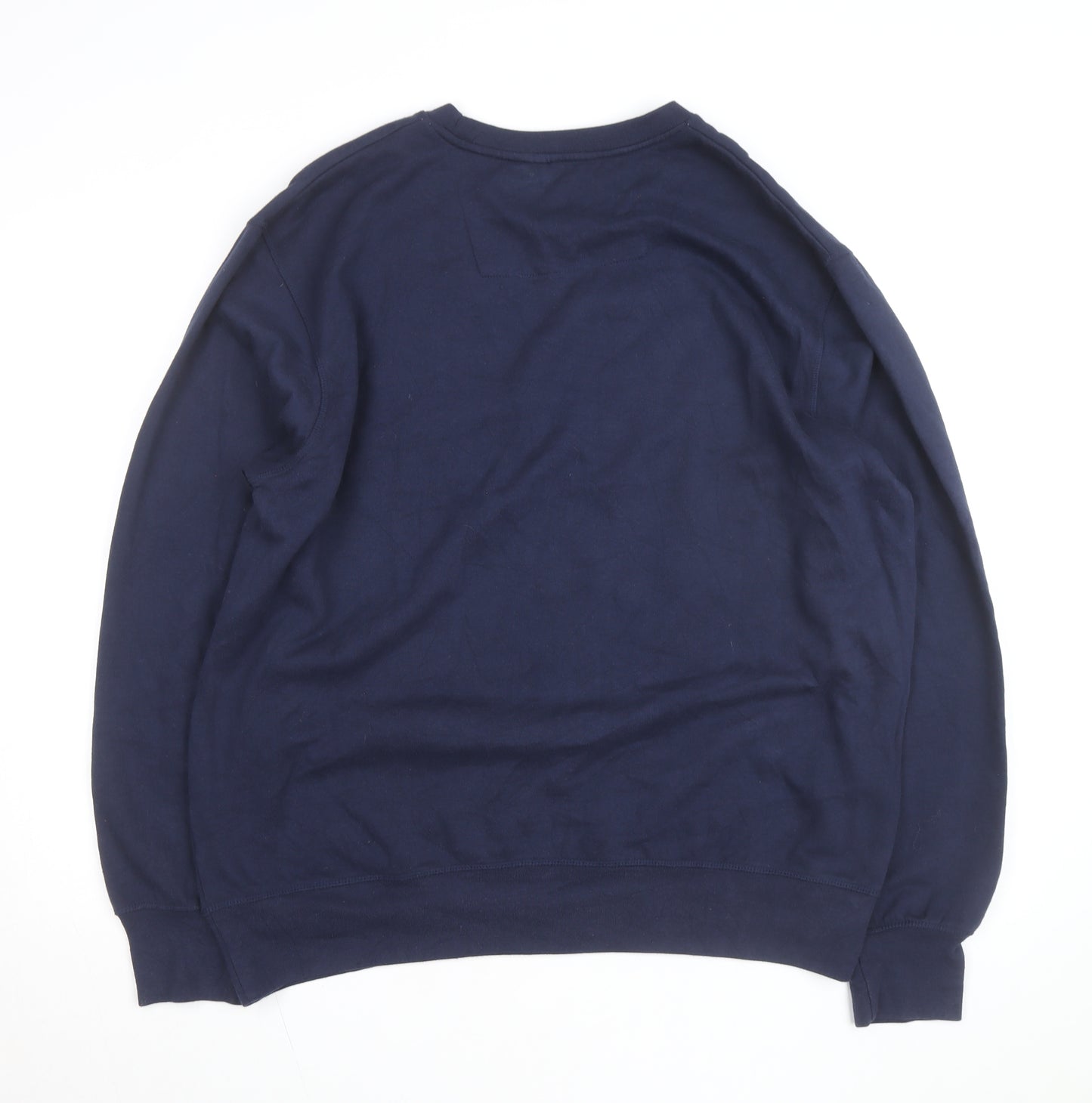 MTA Sport Men's Navy Blue XL Crew Neck Pullover Sweatshirt