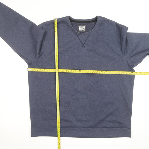 32 Degrees Heat Men's Blue XL Crew Neck Pullover Sweatshirt