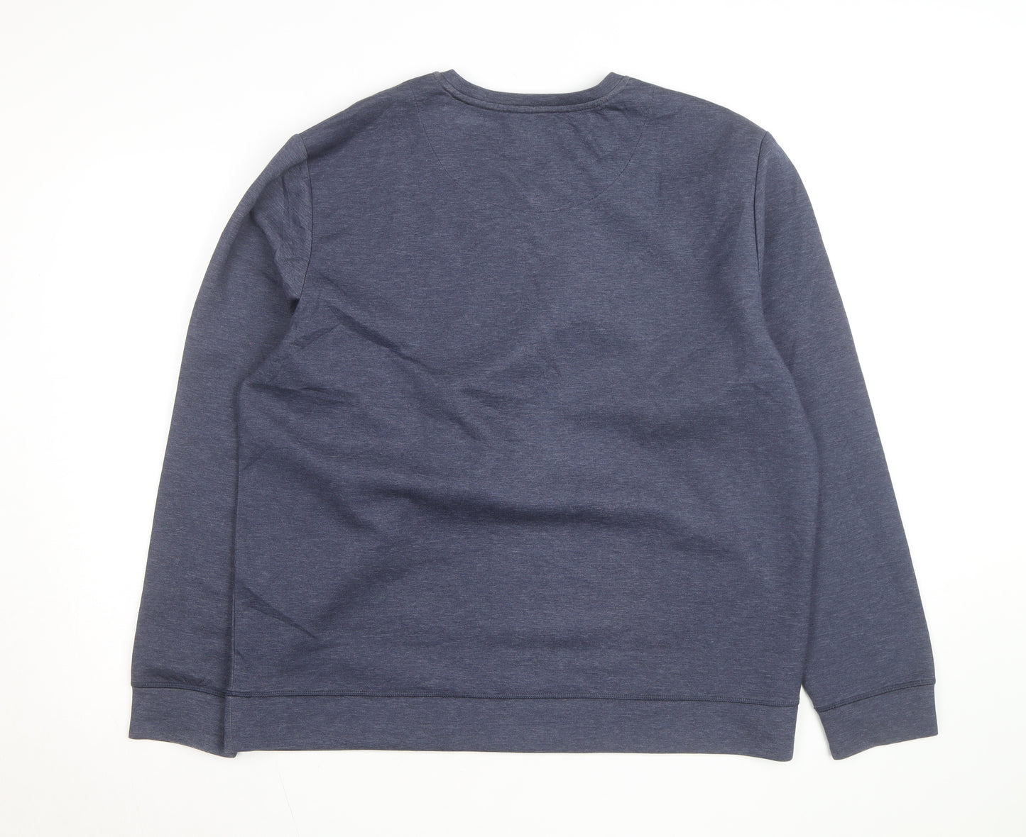32 Degrees Heat Men's Blue XL Crew Neck Pullover Sweatshirt