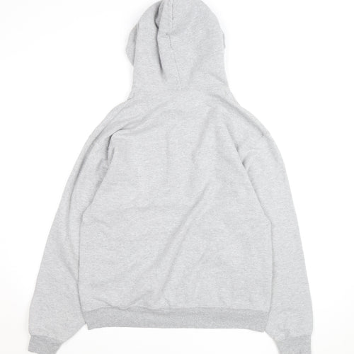Jerzees Mens Grey Pullover Hoodie M Graphic Golf Sportswear