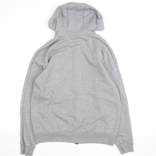 Puma Men's Grey Full Zip Hoodie Size M Regular Fit