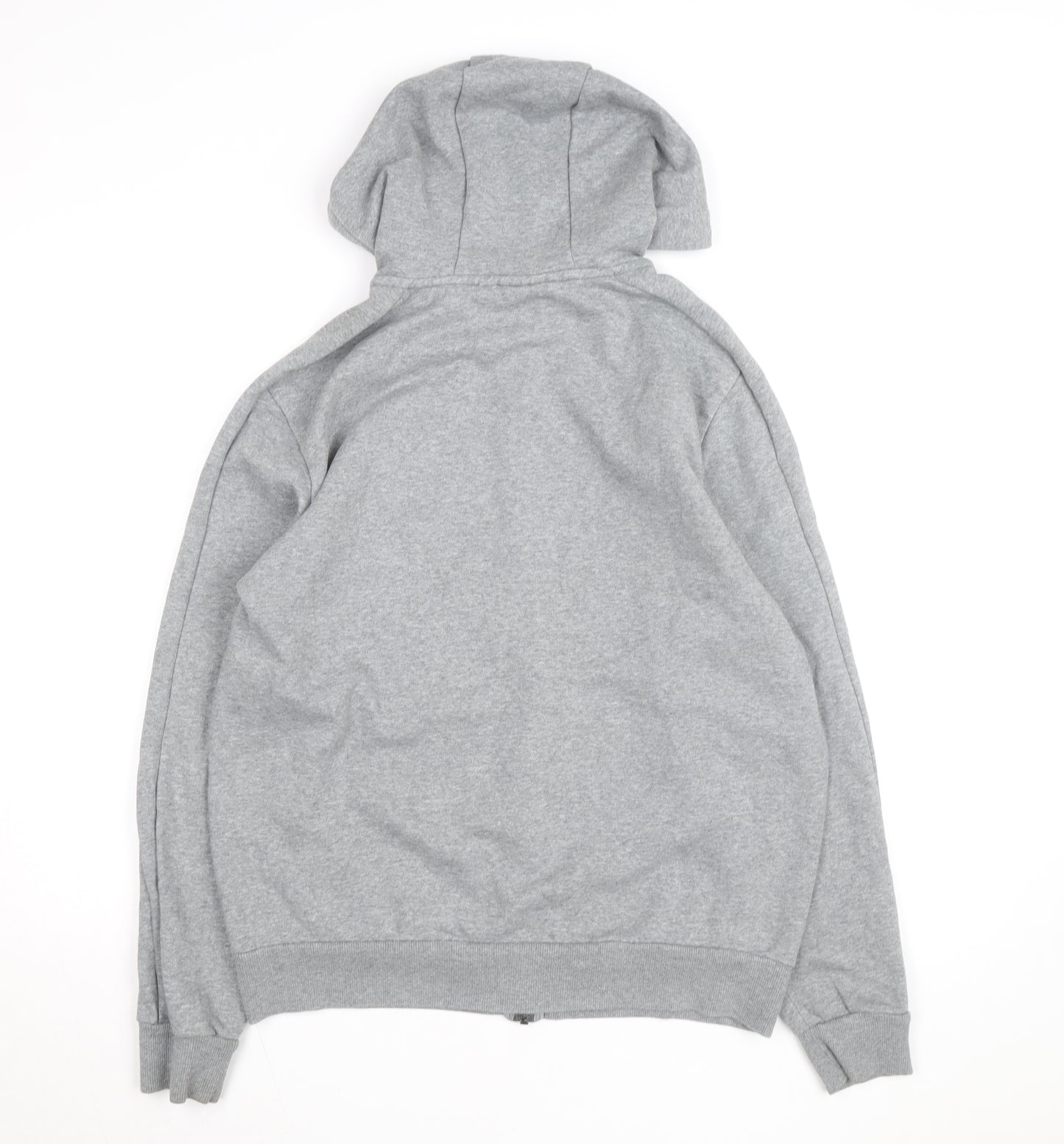Puma Men's Grey Full Zip Hoodie Size M Regular Fit