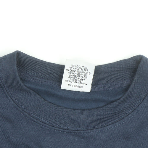 TNT Classics Men's Blue DUKE Pullover Sweatshirt Medium