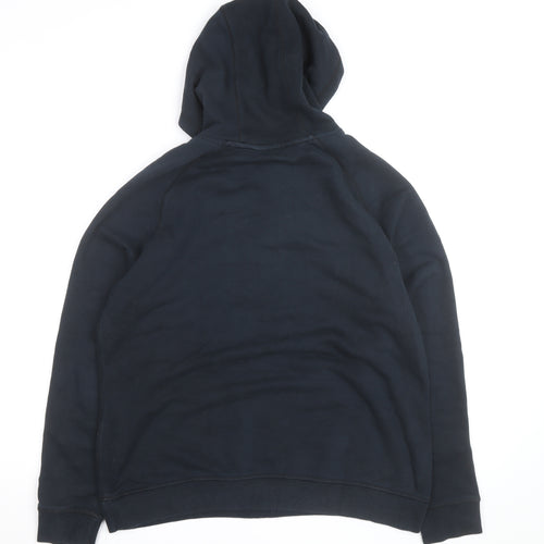 Puma Women Black Pullover Hoodie UK 16 DryCELL Logo Sweatshirt