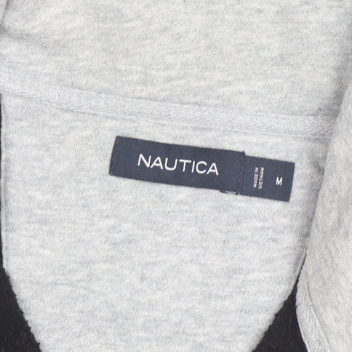 Nautica Men's Black 1/4 Zip Pullover Sweatshirt Size M