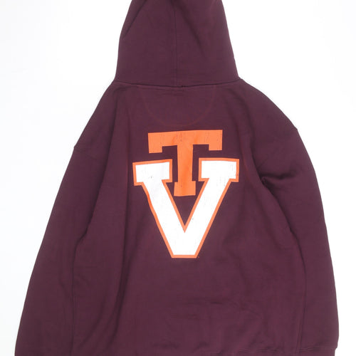 JanSport Men’s Purple Virginia Tech Pullover Hoodie XL