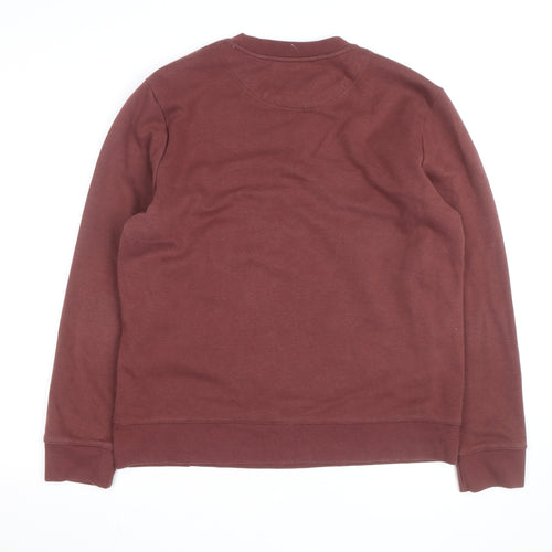 RW&CO Men’s Brown Crew Neck Pullover Sweatshirt Size L