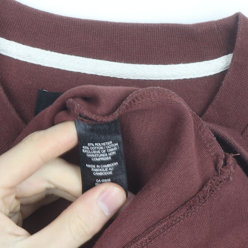RW&CO Men’s Brown Crew Neck Pullover Sweatshirt Size L