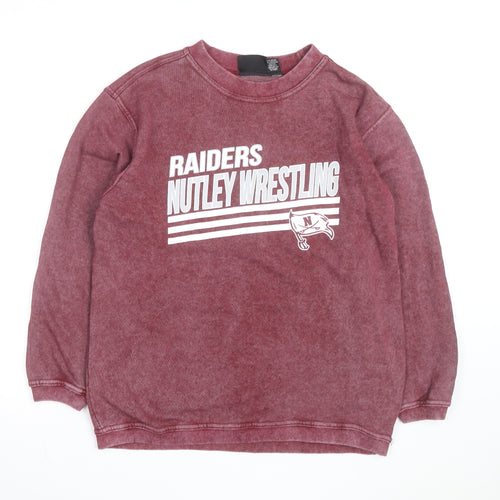 Pennant Men’s Red Nutley Wrestling Pullover Sweatshirt S