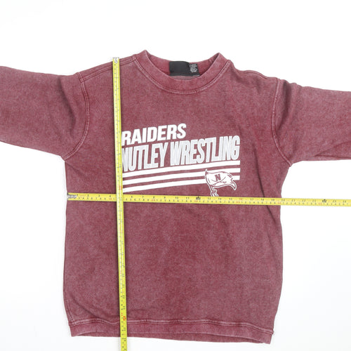 Pennant Men’s Red Nutley Wrestling Pullover Sweatshirt S