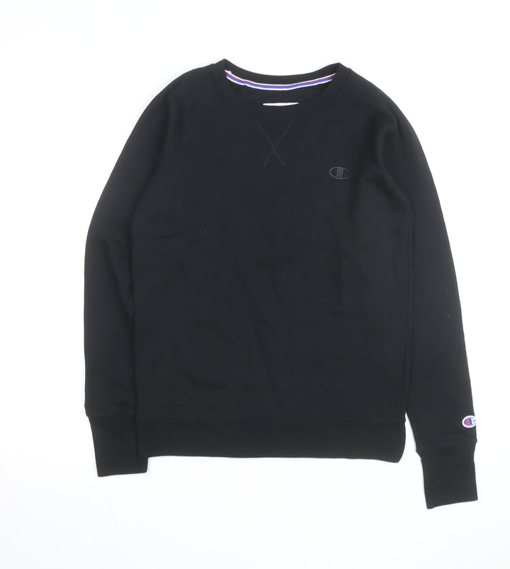 Champion Men's Black XS Crew Neck Pullover Sweatshirt