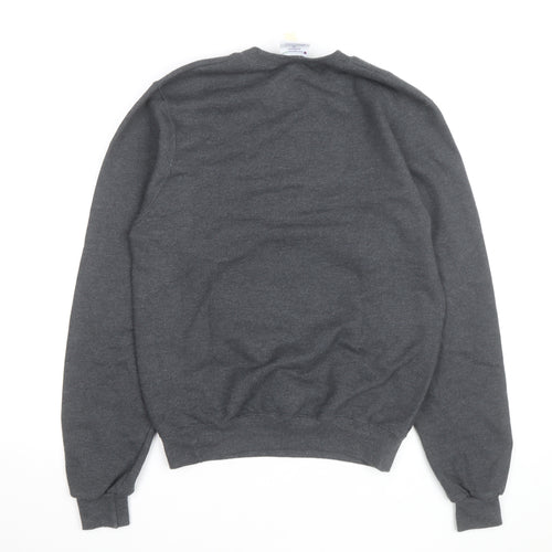 Champion Men’s Grey Harvard Pullover Sweatshirt XS Crew Neck
