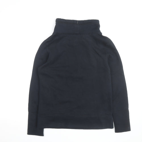 Puma Men's Black XS Pullover Sweatshirt High Neck Graphic Fleece