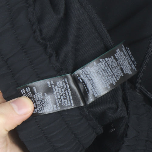 Marks and Spencer Womens Black XS Jogger Activewear Trousers