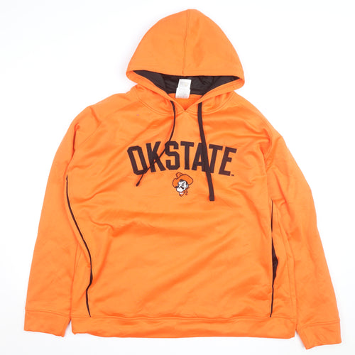 Knights Apparel Men’s Orange OKState XL Pullover Hoodie