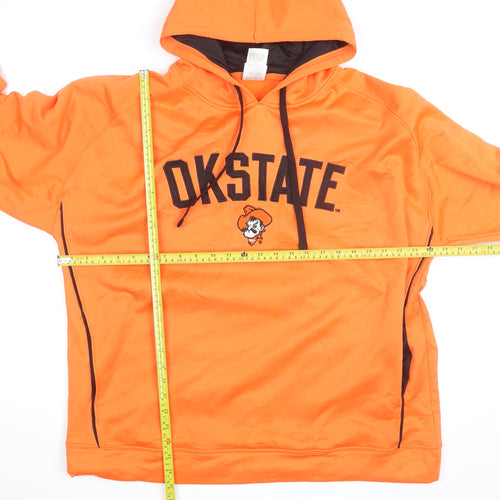 Knights Apparel Men’s Orange OKState XL Pullover Hoodie