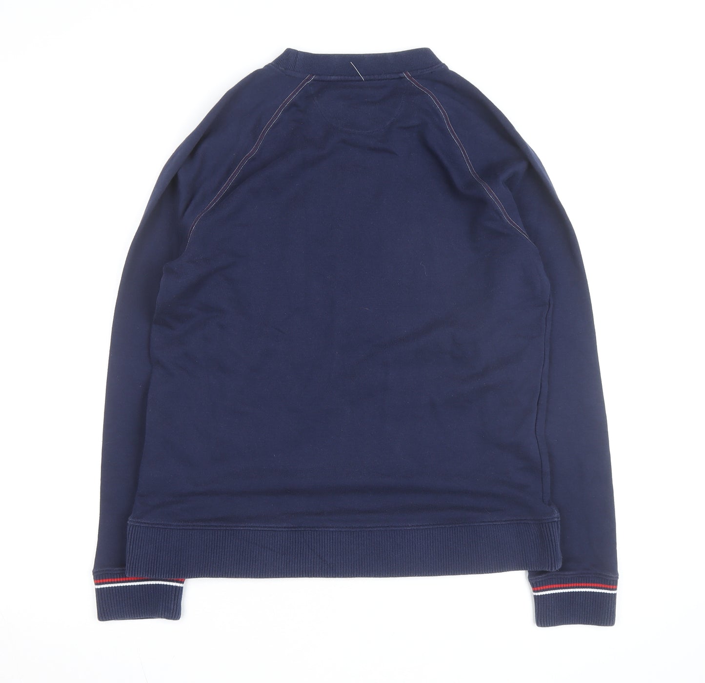 FILA Men's Blue Logo Crew Neck Pullover Sweatshirt Size M