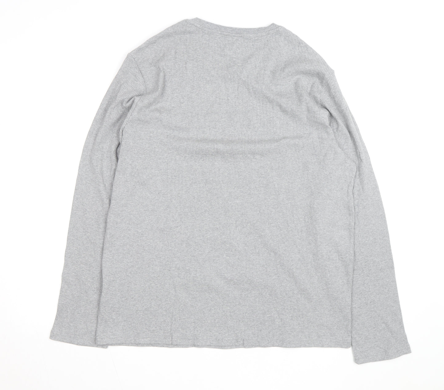 Marks and Spencer Men’s Grey XL Long Sleeve Pyjama Top