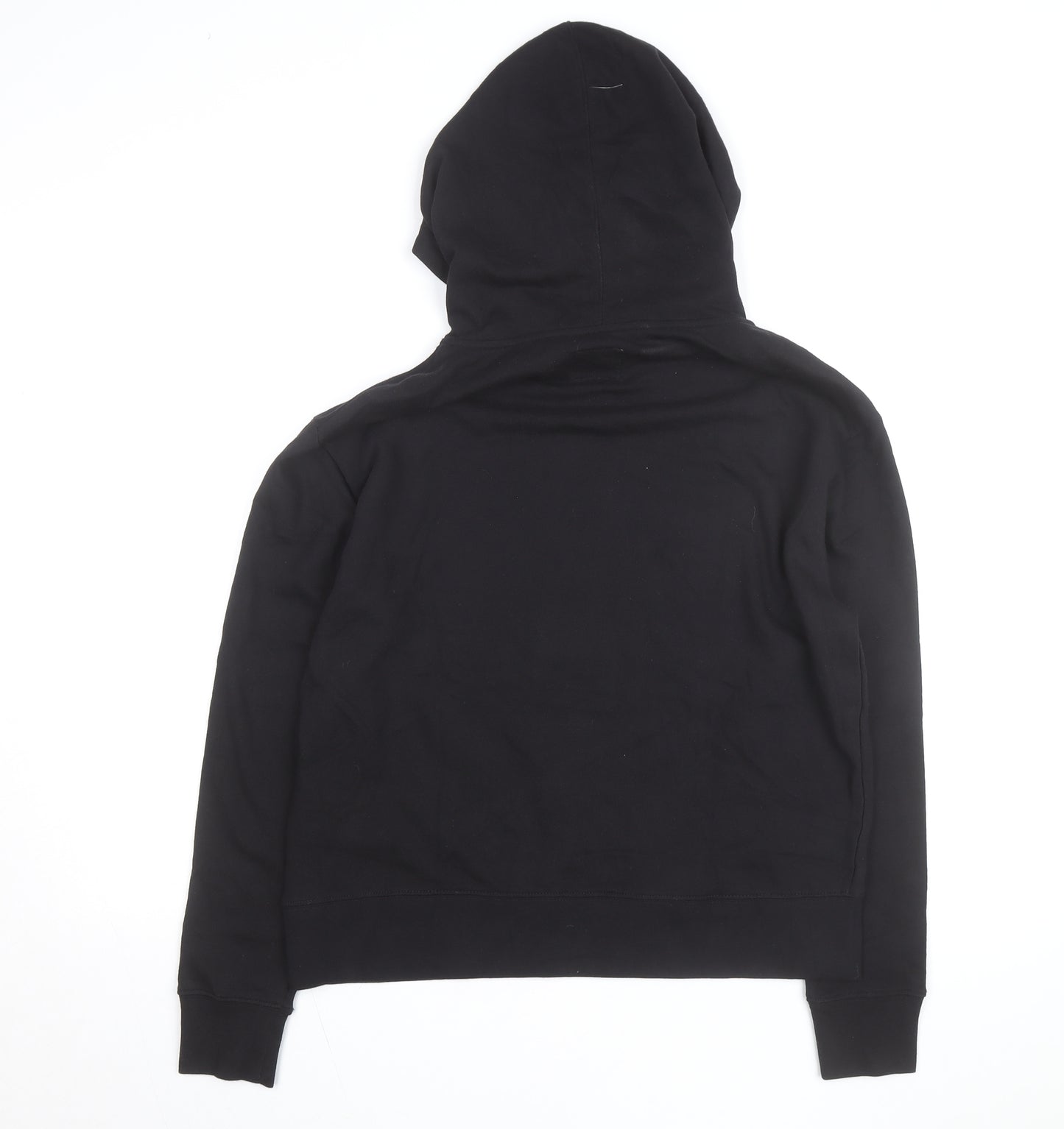 Champion Men's Black Medium Pullover Hoodie with Logo Front