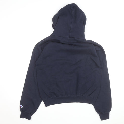 Champion Men's Blue Delaware Pullover Hoodie Size S Regular Fit