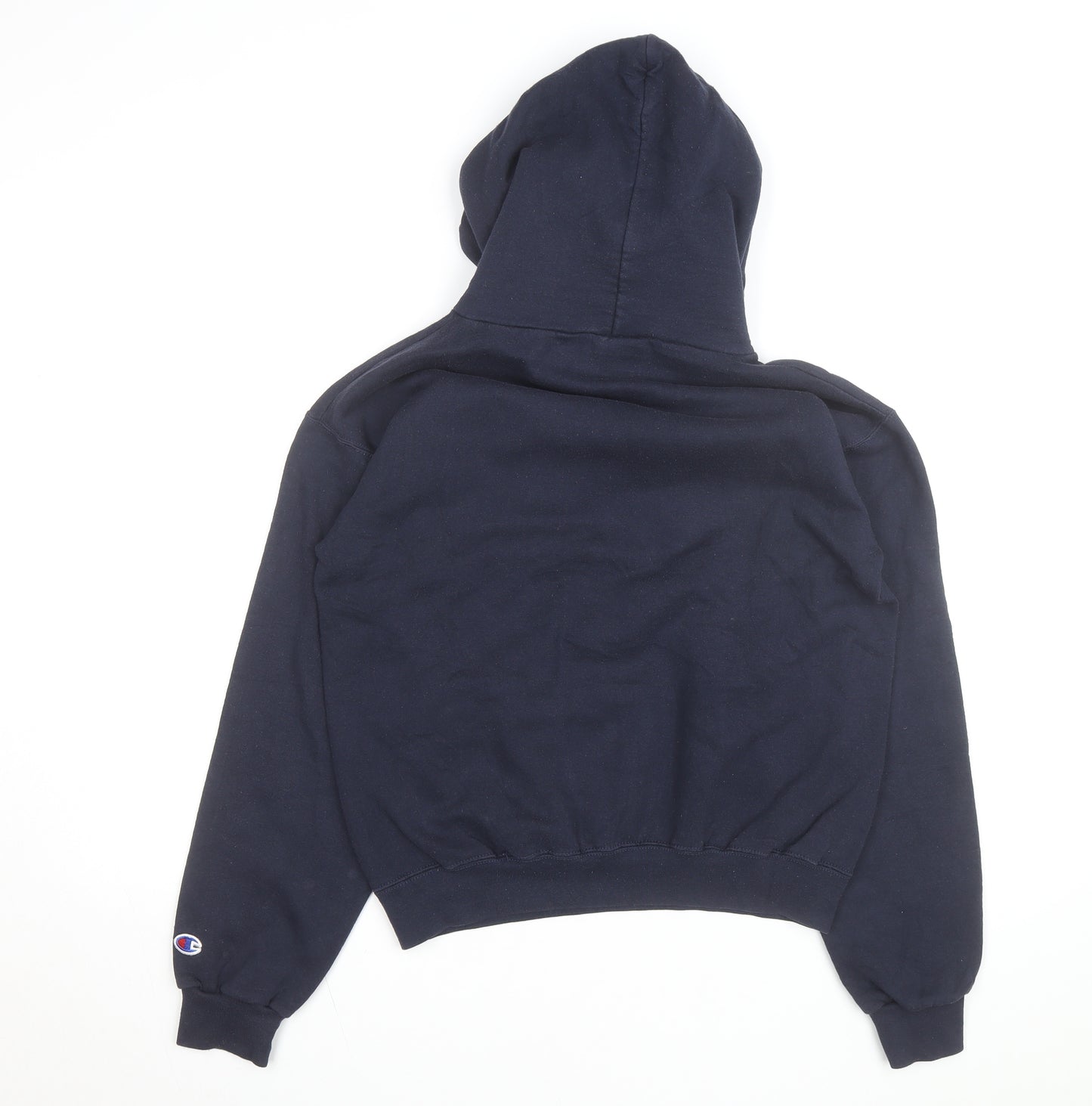 Champion Men's Blue Delaware Pullover Hoodie Size S Regular Fit