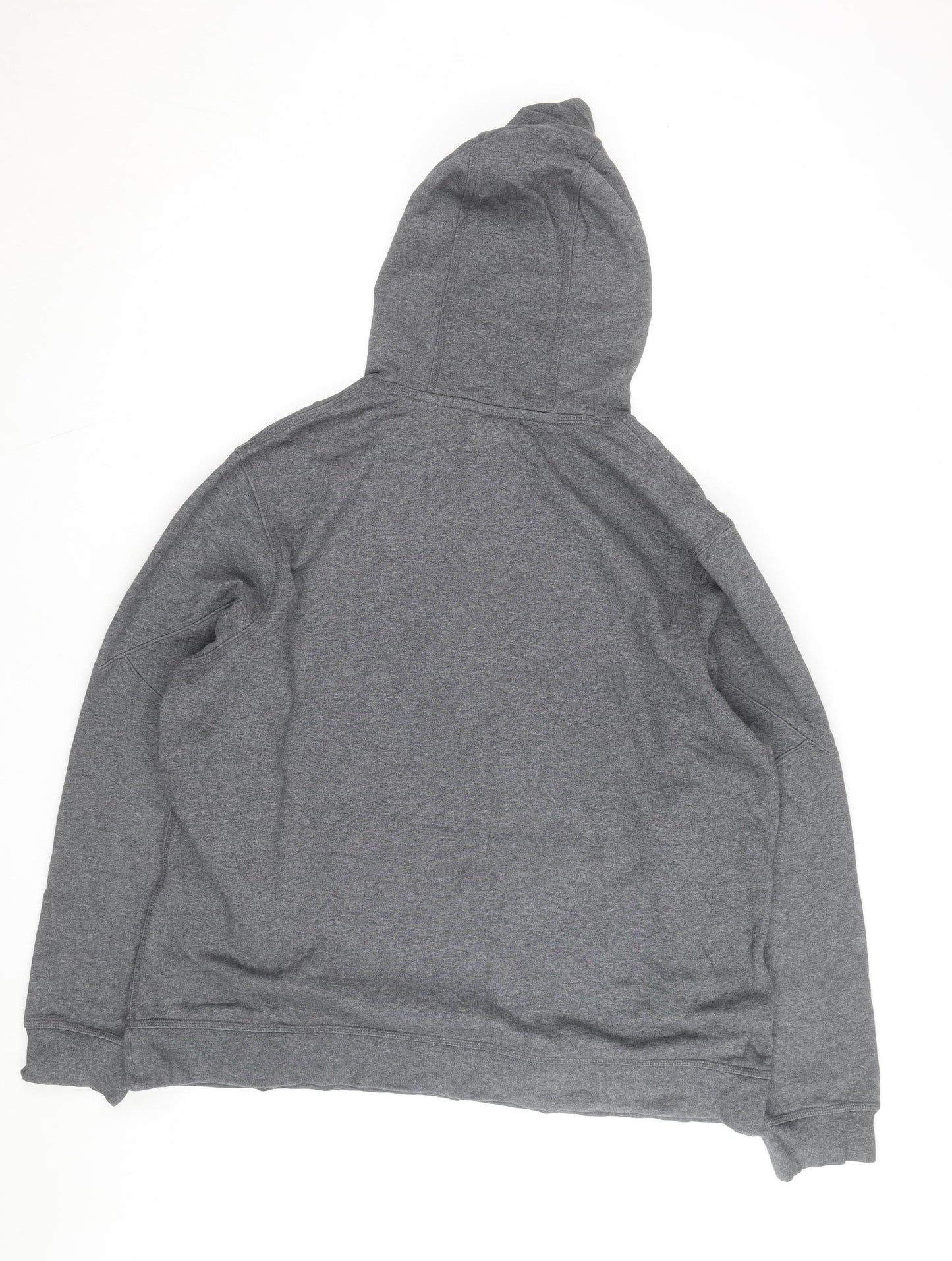 Nike Men’s Grey 2XL Pullover Hoodie Fleece Sportswear