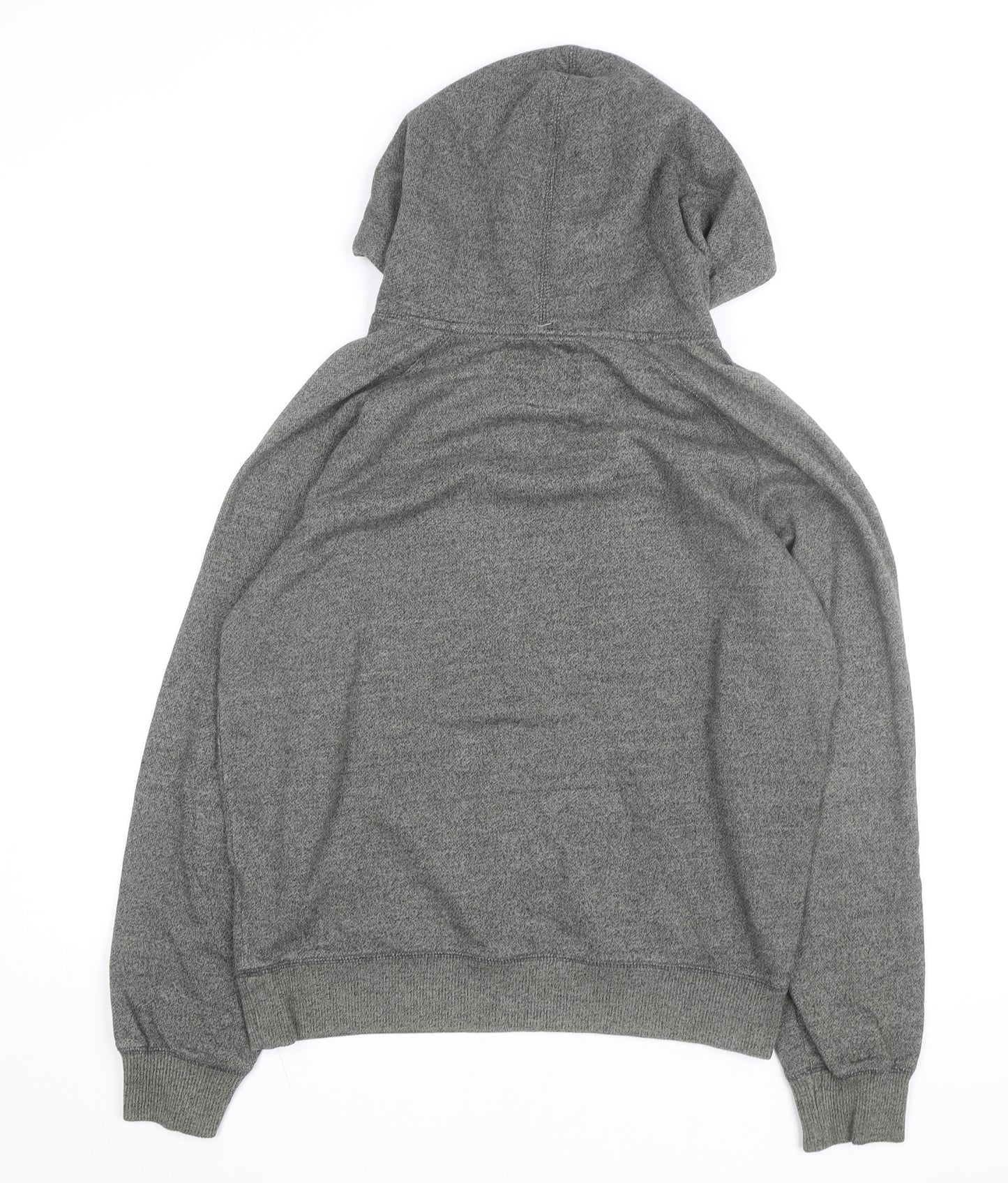 Beaver Canoe Men's Grey Pullover Hoodie Medium Fleece Logo Outdoor