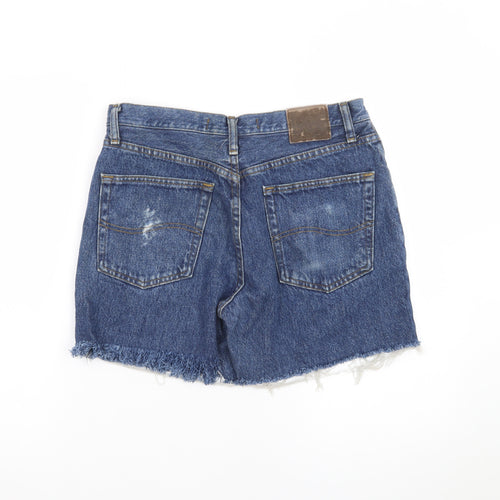 Lee Mens Blue Denim Relaxed Fit Cargo Shorts 32 Regular Cotton