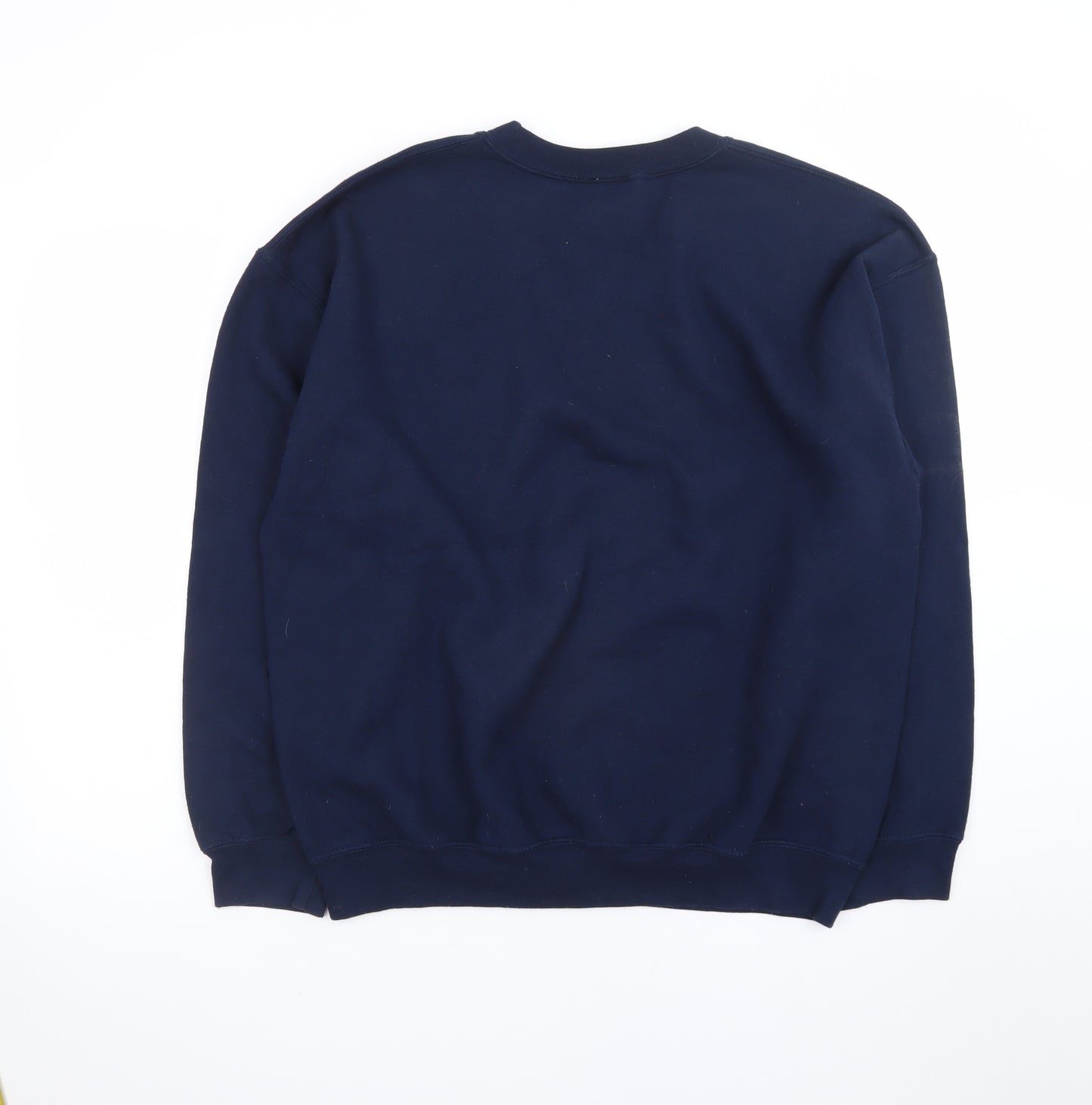 Cambridge University Navy Blue Women's L Sweatshirt Cotton Blend