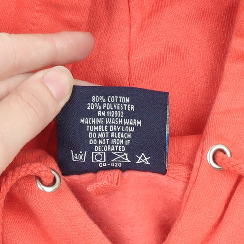 Pacific & Co Women’s Coral Riviera Maya Mexico Pullover Hoodie L Cotton Blend