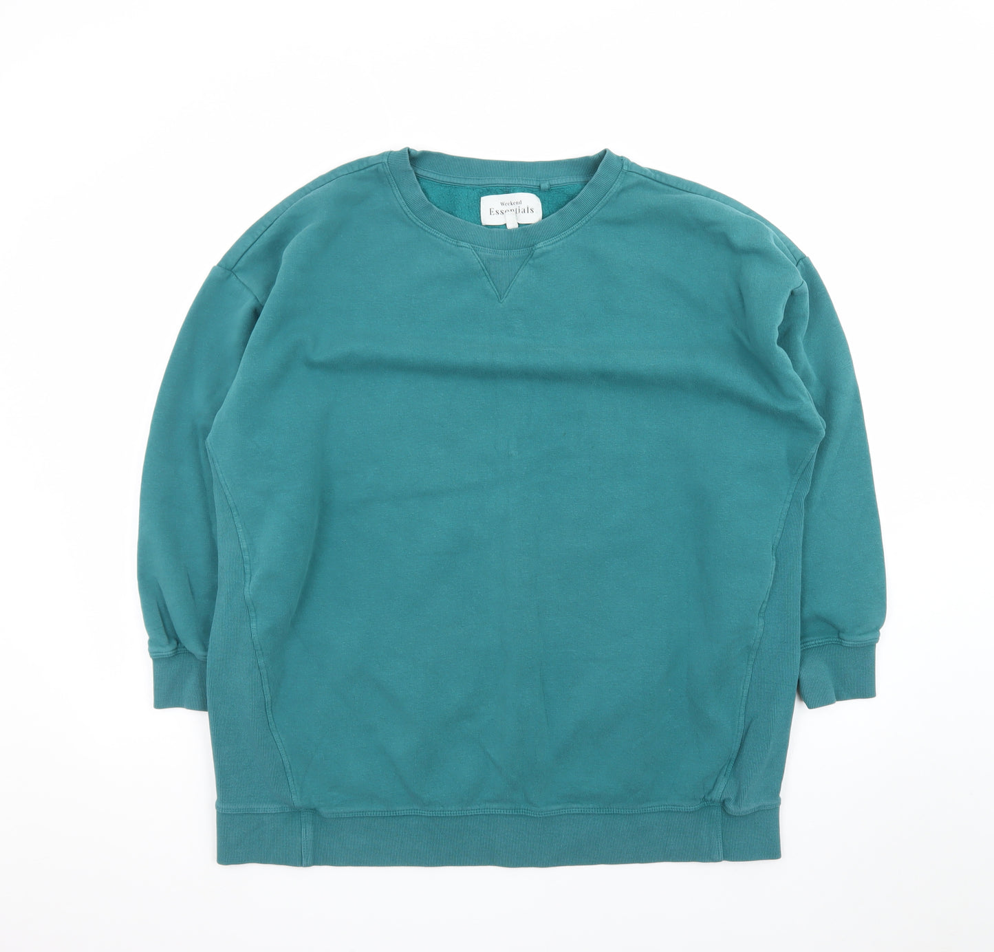 Next Women’s Teal XL Crew Neck Pullover Sweatshirt