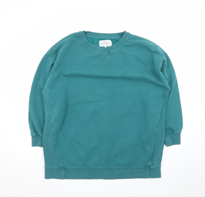 Next Women’s Teal XL Crew Neck Pullover Sweatshirt