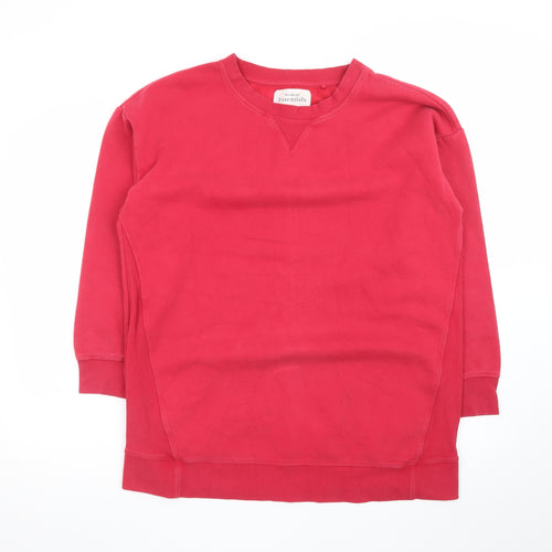 Next Men’s Red Crew Neck Pullover Sweatshirt Size L