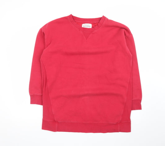 Next Men’s Red Crew Neck Pullover Sweatshirt Size L