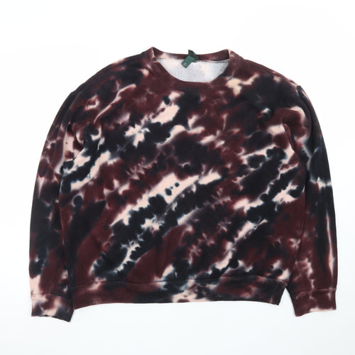 Wild Fable Womens Multicoloured Tie-Dye Pullover Sweatshirt XS
