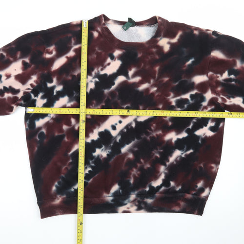 Wild Fable Womens Multicoloured Tie-Dye Pullover Sweatshirt XS