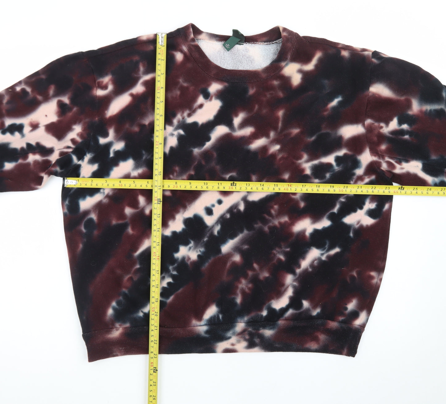 Wild Fable Womens Multicoloured Tie-Dye Pullover Sweatshirt XS
