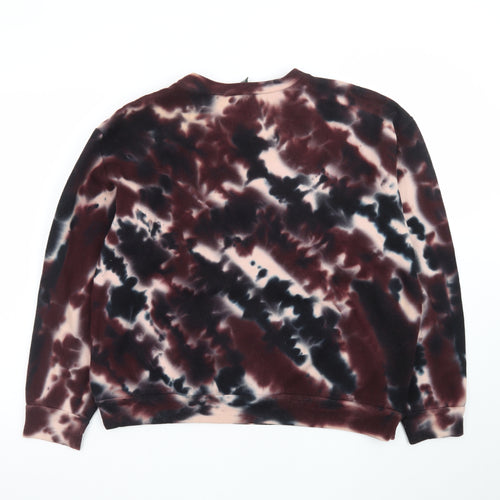 Wild Fable Womens Multicoloured Tie-Dye Pullover Sweatshirt XS