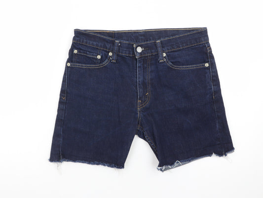Levi's Men's Blue Denim 511 Slim Fit Jeans Shorts Size 32