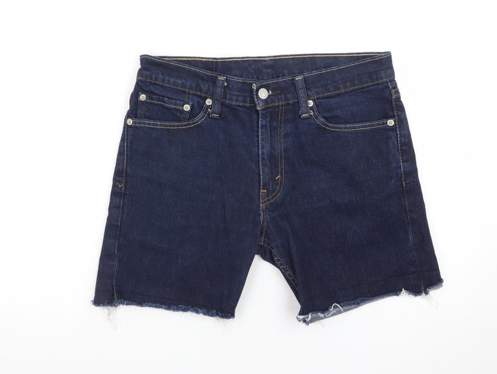 Levi's Men's Blue Denim 511 Slim Fit Jeans Shorts Size 32